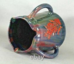 = 1890-1920 Sir Edmund Elton Art Pottery Three-Handled Loving Cup / Tyg, Signed