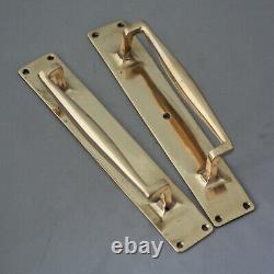 1930s Brass Door Pull Handles
