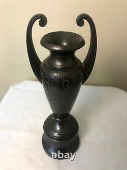 1933 Dodge Inc LA Trophy Loving Cup Art Deco Handles Engraved Decorative Champ