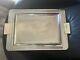 Art Deco Couzon Greco Serving Tray-pearl Look Handles-stainless Steel France