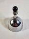 Antique 1930's Chase Usa Art Deco Dinner Hand Bell Chrome Bakelite Handle Video