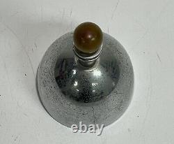 Antique 1930's Chase USA Art Deco Dinner Hand Bell Chrome with Bakelite Handle