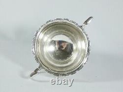 Antique Art Deco 1926 Sterling Silver Twin Handled Sugar Bowl Adie Bros England