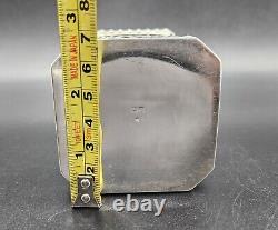 Antique Art Deco Sterling Silver Tea Caddy UK/Chester/1911