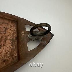 Antique Art Deco WMF Copper Coffe Set Tray Creamer Sugar Bowl Brass Handles RARE