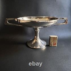 Antique Art Deco Walker & Hall 52171 Twin Handle Sheffield Silver Plate Comport