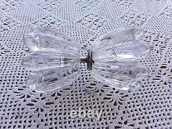 Antique Pair Of Chunky Handles Of Porte Of Trade Glass Solid