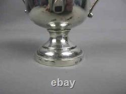 Antique Sterling Silver Tiger's Head Handled Trophy Cup 3.5 MADE IN UK
