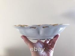 Antique vintage old Noritake handled Egyptian Revival bowl HTF Art Deco