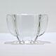 Art Deco Baccarat Twin-handled Glass Or Crystal Vase Glass Gl