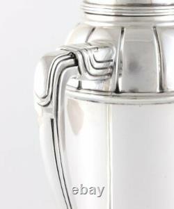 Art Deco Cocktail Shaker Juicer Squeezer Silver Plate Handle Adie Brothers c1930