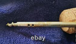 Art Deco French Champagne Tap/Siphon, Fruit Wood Handle, Classical Dolphin Spout