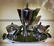 Art Deco Manning Bowman Coffee Set Chrome & Bakelite Original, Extremely Rare