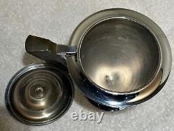 Art Deco Manning Bowman Coffee Set Chrome & Bakelite Original, Extremely Rare