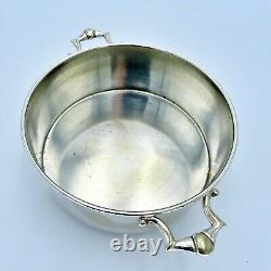 Art Deco Silver Plated Serving Bowl Open Tureen Dish Twin Handle BARKER BROTHERS