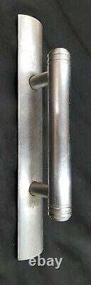 Art Deco Steel Chrome Plated Large Door Pull Handle