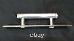 Art Deco Steel Chrome Plated Large Door Pull Handle