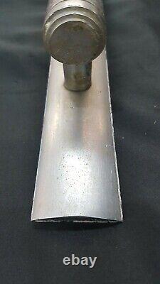 Art Deco Steel Chrome Plated Large Door Pull Handle