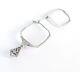 Art Deco Sterling Silver Lorgnette (eye Glasses W Handle)