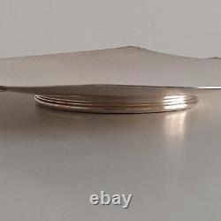 Art deco Mappin & Webb silver plated footed tray with handles