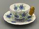 Aynsley Vintage Art Deco Butterfly Handled Tea Cup And Saucer. Rare