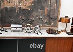 Chase Art Deco Machine Age Chrome Bakelite Catalin Warmer Oven Toaster Vtg Mcm