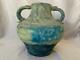 Daum Nancy Bulbous Form Two-handled Vase Pate De Verre Antique Glass Art Glass