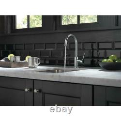 Delta Contemporary Single-Handle Arctic Stainless Bar Faucet