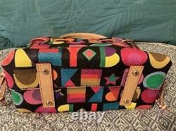 Dooney And Bourke Art Deco Tassel Tote NWOT