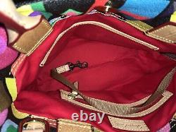 Dooney And Bourke Art Deco Tassel Tote NWOT