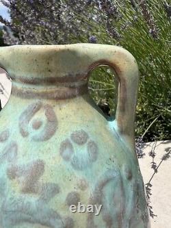 EX RARE ca 1922 Rhoda Robbins Shedd (1900-1995) Robineau Protege Handled Vase