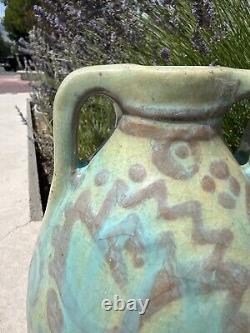 EX RARE ca 1922 Rhoda Robbins Shedd (1900-1995) Robineau Protege Handled Vase