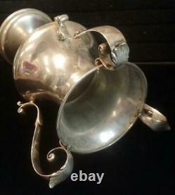 Early 20th Century 925 Sterling 3 Handles Small Vase By The Gorham Co