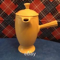 Fiestaware vintage original green Demitasse chocolate pot