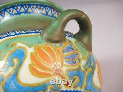 Gouda PZH Royal Zuid-Holland CROCUS Handled Vase Pot Matte