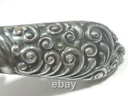 High Style Art Deco Sterling Silver Handle Bottle Opener With Horse Motiff