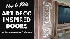 How To Create Mesmerizing Cabinet Doors With Art Deco Style
