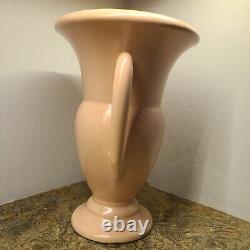 Huge Rum Rill Rumrill 1930s art deco pottery vase with sticker