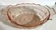 Indiana Tea Room Pink Depression Glass Oval Vegetable Bowl With Handles Art Deco