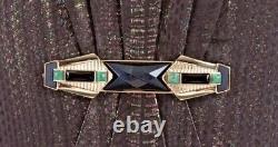 Judith Leiber Snakeskin art Deco Clasp Gems Crystals Shoulder Evening Bag gyuhji