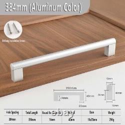 Kitchen Cupboard/DrawithCabinet Handle Solid Round Aluminum Alloy Wardrobe Handle