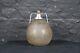 Large Vintage French Art Deco Bottle With Wirework Covering & Aluminium Handles