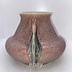 MINT American Roseville Pottery Tuscany Pink 341-5 Two-Handle Vase Art Deco Urn