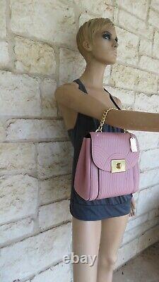 New Coach DECO QUILTED LEATHER CASSIDY BACKPACK PURSE, Retail Store $528+ tax