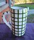 New Multipurpose Handmade Green Checked Pitcher Made In Spain
