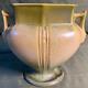 Old Art Deco Roseville Russco American Us Usa Pottery Handled Vase Green 108-7