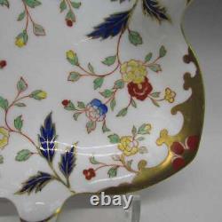 Old Noritake Art Deco Flower Vase Bowl With Three Handles U3336