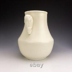 Poole Pottery Cream Dove Handle Decorated Vase Shape 503 Art Deco