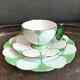 Presale Aynsley Art Deco Butterfly Handle Tea Cup & Saucer And Side Plate Set