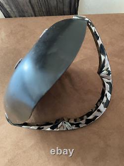 R & Y Augousti Paris Lrg Art Deco Bronze Basket/bowl W Penshell Handle-excellent